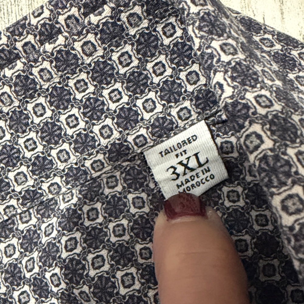 Robert Graham Tailored Fit Patterned Button Down … - image 7